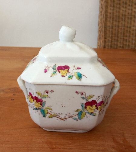 Sucrier ancien porcelaine - ancien, en