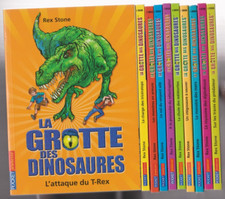 La GROTTE des DINOSAURES tomes 1 à 10 Rex Stone roman jeunesse