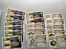 Lot cartes en - de,