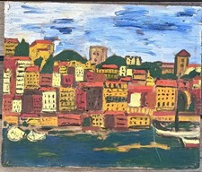 TABLEAU CANNES 1981 SIGNÉE