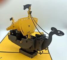 Carte pop up - « Drakkar »