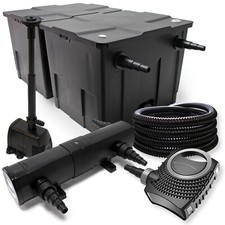 Kit de filtration de bassin Filtre 60000l Pompe éco Stérilisateur UVC 36W 063