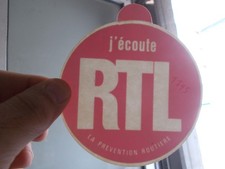 Autocollant vintage Radio -