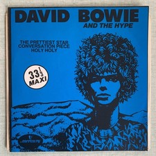 DAVID BOWIE And The Hype The Prettiest Star** 7" 33rpm Promo Major Tom NM