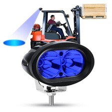 1PC Feux Additionnels Moto20W Phare LED Moto Avant Ronde Phare de Travail Feu...