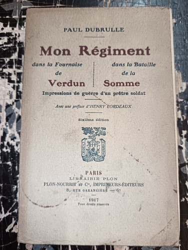 Guerre ww1 mon regiment - guerre,