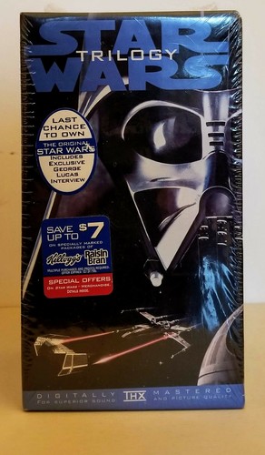 Star wars trilogy 1995 vhs - trilogy,