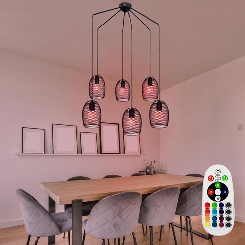 Rgb led pendule - luminaire, de