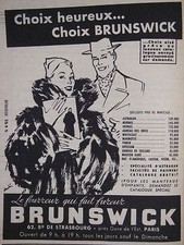 PUBLICITÉ DE PRESSE 1953
