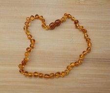 Collier ambre véritable - collier,
