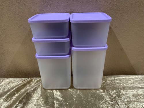New beautiful lilac tupperware - new,