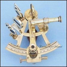 NAUTIQUE Kelvin & Hughes sextant en laiton vintage MARINE Maritime Navigation