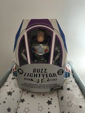 Figurine Buzz l'Éclair parlante 30e anniversaire édition Chromée Toy Story 