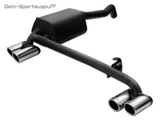 Ulter Échappement Duplex Sport Renault Megane 3 Berline 5-türig, Coupé 2x70mm