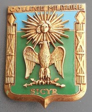 Insigne doré Badge Collège