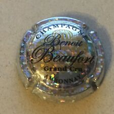 Capsule de champagne BEAUFORT Benoît (7. métal pailletté et noir)