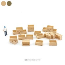 HO Lot 20 Caisses Palettes