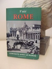 Ancien guide touristique Rome Flammarion