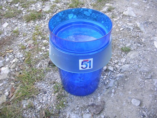 Seau glace publicitaire - glace,