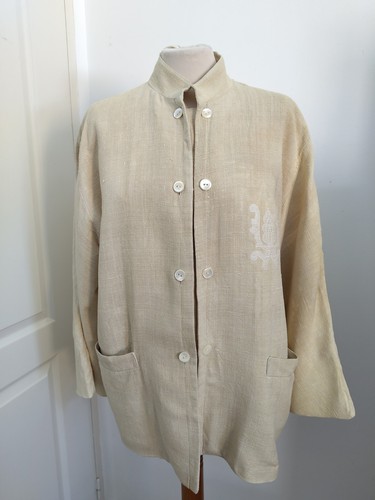 Veste jaune paille - , col