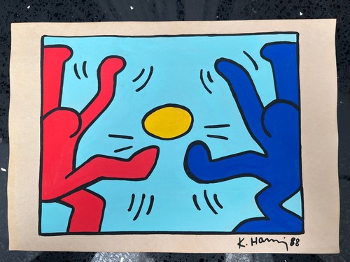 Keith haring - haring, (fait