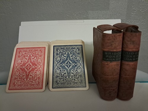 Deux ancien jeux cartes - ancien,