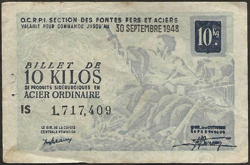 Billet matière 10 kilos - 10,