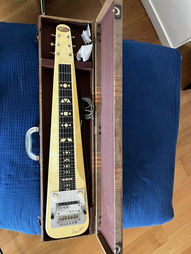 1960s supro lap steel - lap,