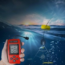 Détecteur de poissons portable, sondeur de profondeur, localisation des