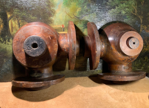 Paire anciennes pieces de - d'anciennes,