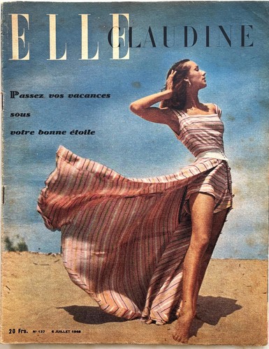 Elle claudine magazine 137 - elle, n°