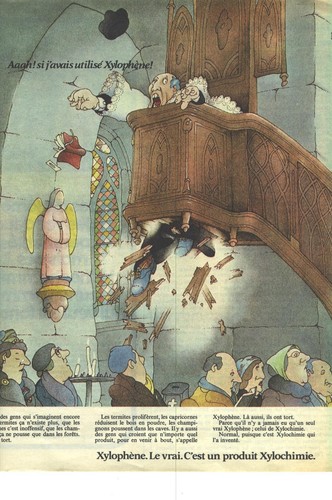 Publicite 1974 xylophene - publicite,