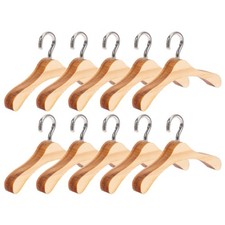 10pcs cintre en bois cintre