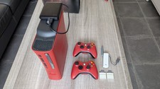 Rare Xbox 360 Elite Rouge 120 GB Modifié XKey (Bien Lire La Description !)
