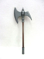 Petite hache viking en bois et métal