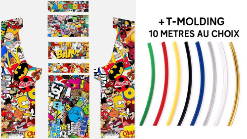 Stickers pop art pour - stickers,