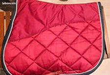 Tapis bordeaux anti dérapant fouganza taille double poney, chevaux