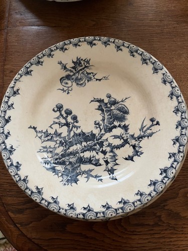 Lot assiettes chardons de - 2,