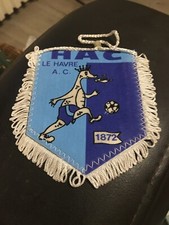 Ancien Fanion Foot Le Havre HAC Annee 80 Vintage Collector