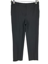 MASSIMO DUTTI Femme 98% Laine Pantalon Droit Formelle Taille W30 L27