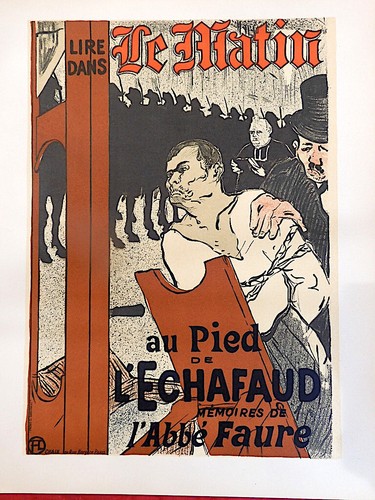 Affiche lithographie illustré - lithographie,
