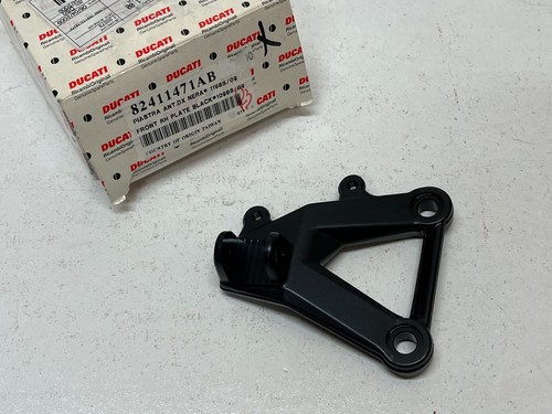 Ducati black footrest for - black,