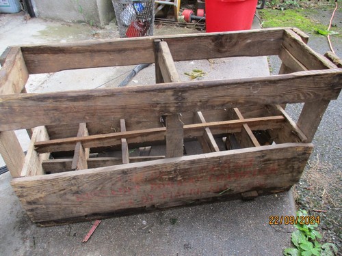 Ancien casier bouteilles a - ancien,