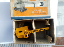 ORIGINAL DINKY 571 GRUE MOBILE COLES 1949/1954 MADE IN ENGLAND