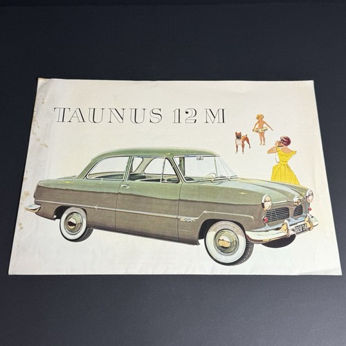 Ford taunus 12m 8p poster - taunus,