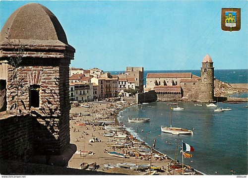 Carte postale collioure - carte,