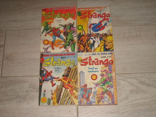Lot reliures strange - reliures,