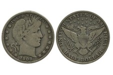1/2 Dollar Barber Etats - Unis Argent