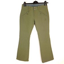 Pantalon femme MOUNTAIH HARDWEAR taille 6 (W30 L30) vert extérieur stretch
