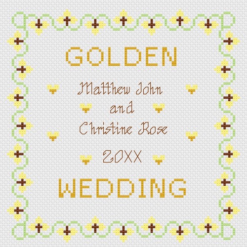Point croix mariage - croix,